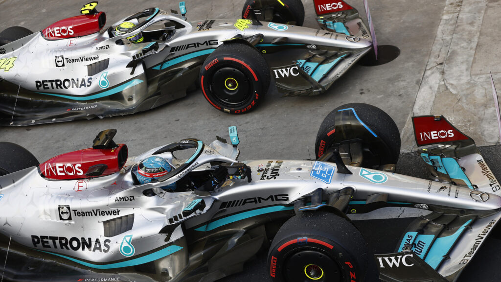 George Russell surpris par le rythme de Mercedes au Brésil