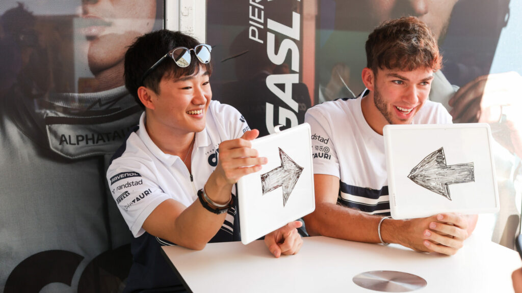 Tsunoda triste de voir partir Gasly