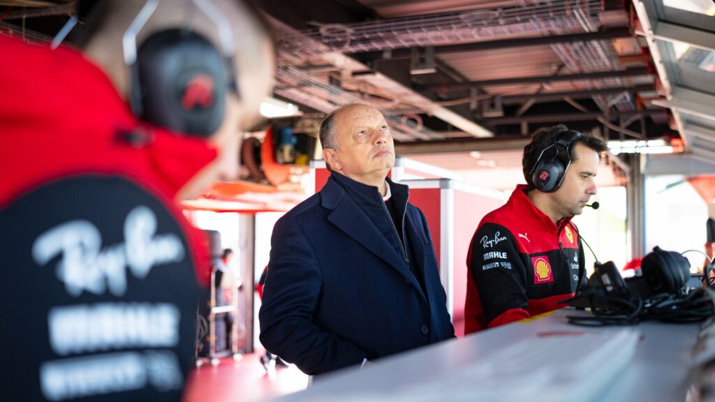Ferrari conclut ses essais sous l’œil de Vasseur