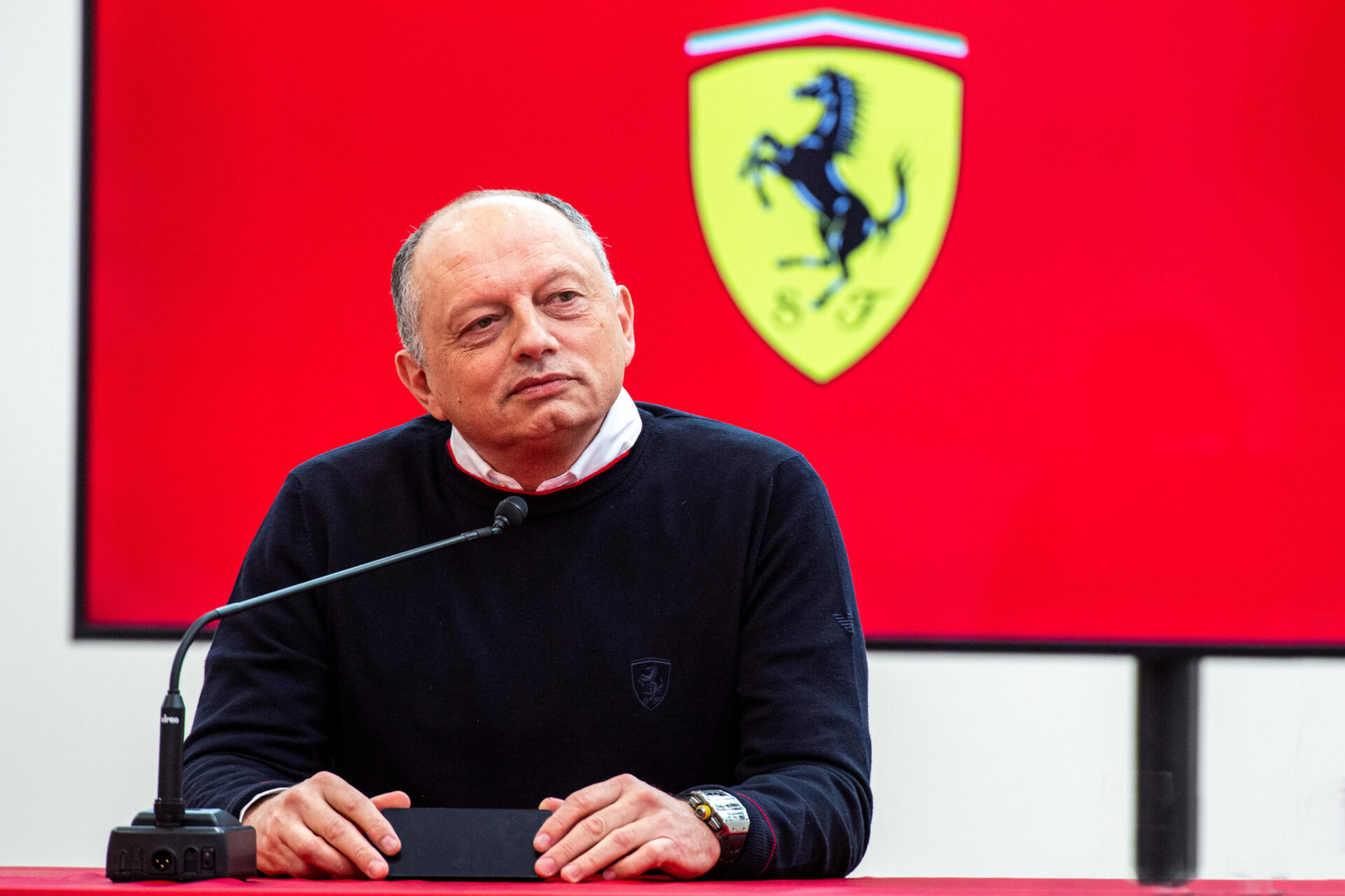 Frederic Vasseur à Maranello chez Ferrari