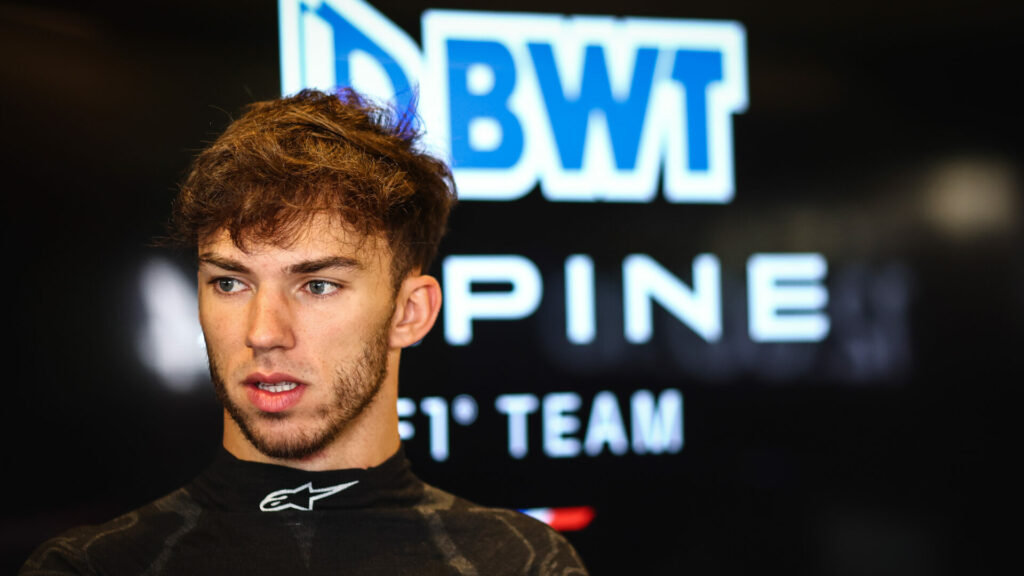 Pierre Gasly voit « un énorme potentiel » chez Alpine F1