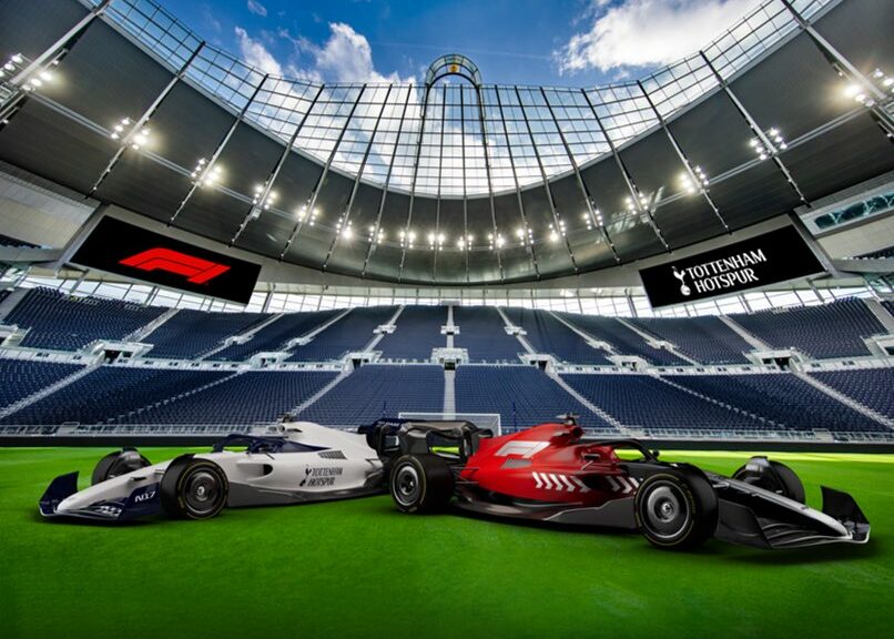 La F1 signe un partenariat avec le club de foot de Tottenham