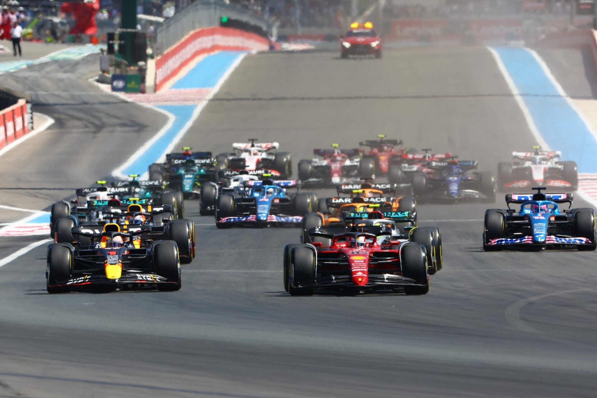 Grand Prix de France au Castellet sur le circuit Paul Ricard