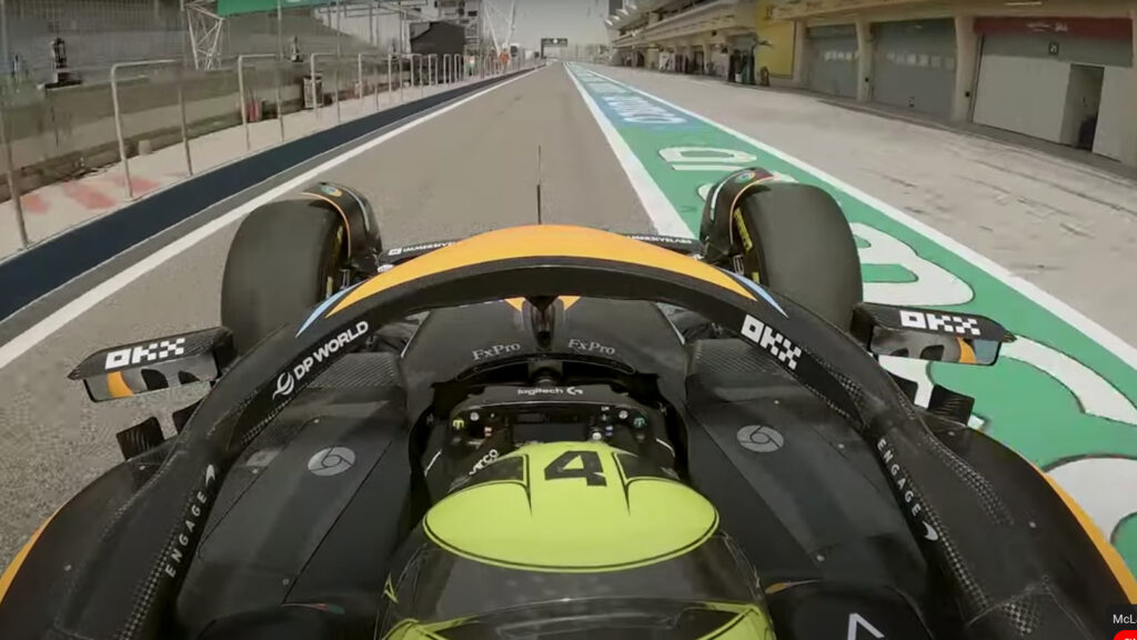 Vidéo : la McLaren MCL60 en piste à Bahreïn