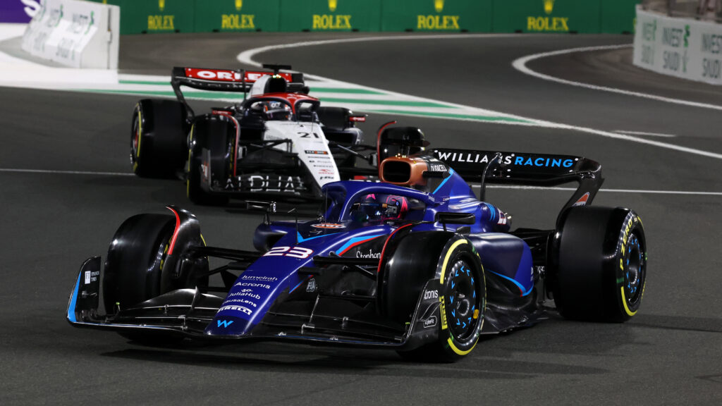 A Djeddah, Williams a raté “une bonne occasion” de marquer des points