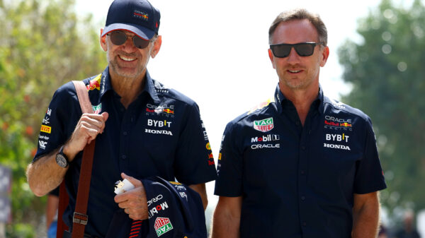 Christian Horner et Adrian Newey Red Bull