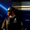 Le pilote Mercedes Lewis Hamilton