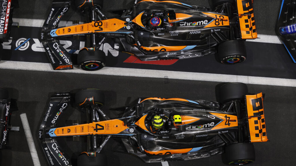 La course de Norris ruinée par des débris de la McLaren de Piastri