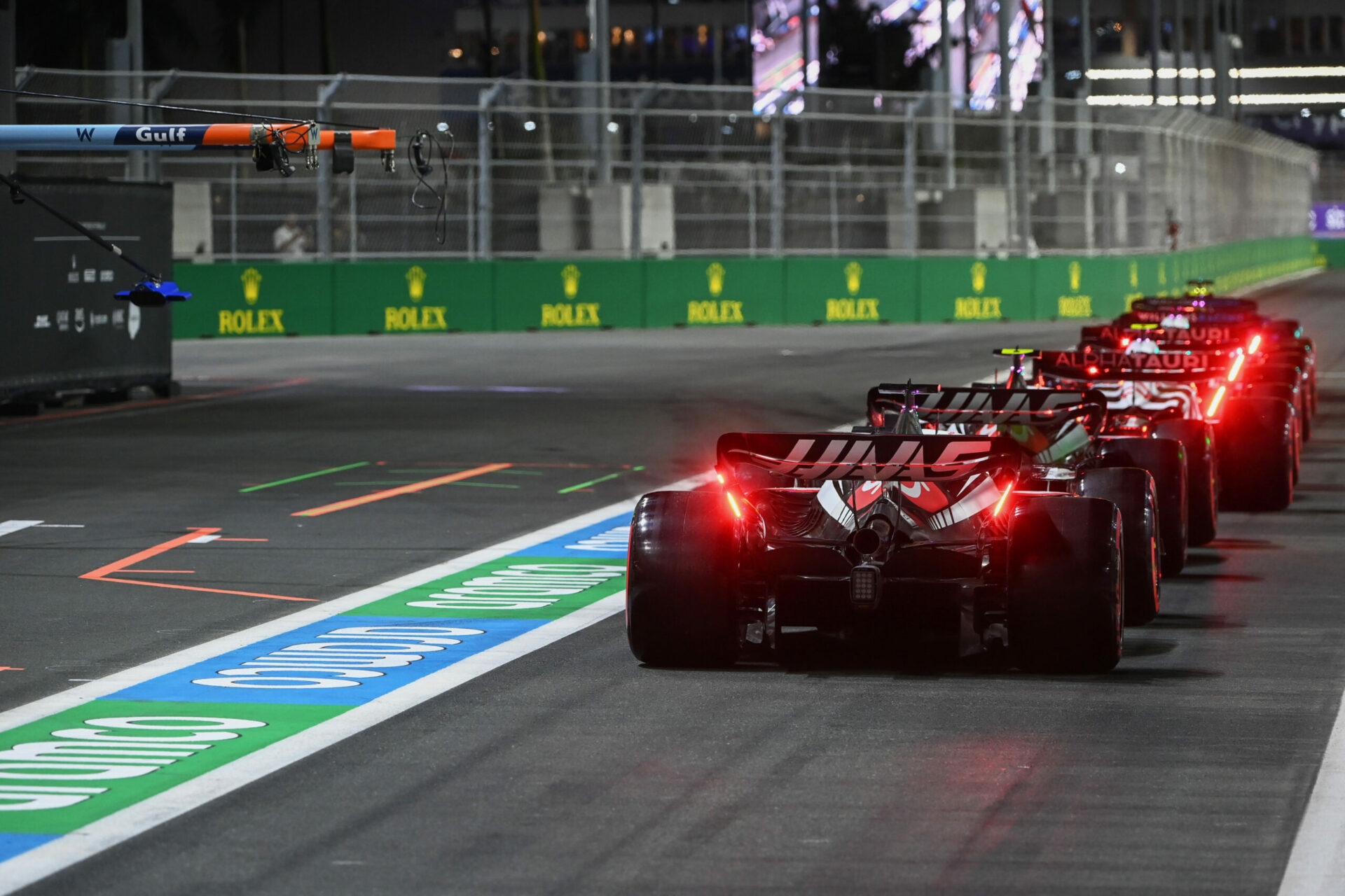 Haas F1 peloton