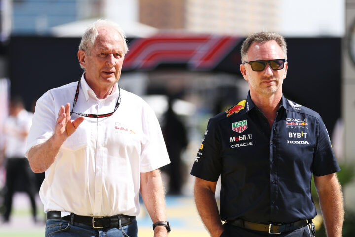 Christian Horner et Helmut Marko Red Bull