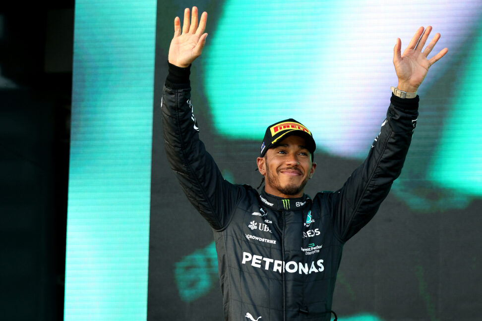 Hamilton sur le podium à Melbourne "C'est juste incroyable"