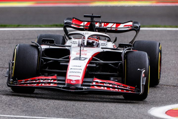 la Haas VF-23 de la saison 2023 de F1