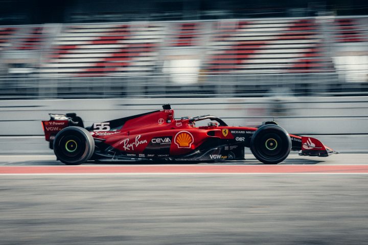 Ferrari Pirelli F1 Barcelone