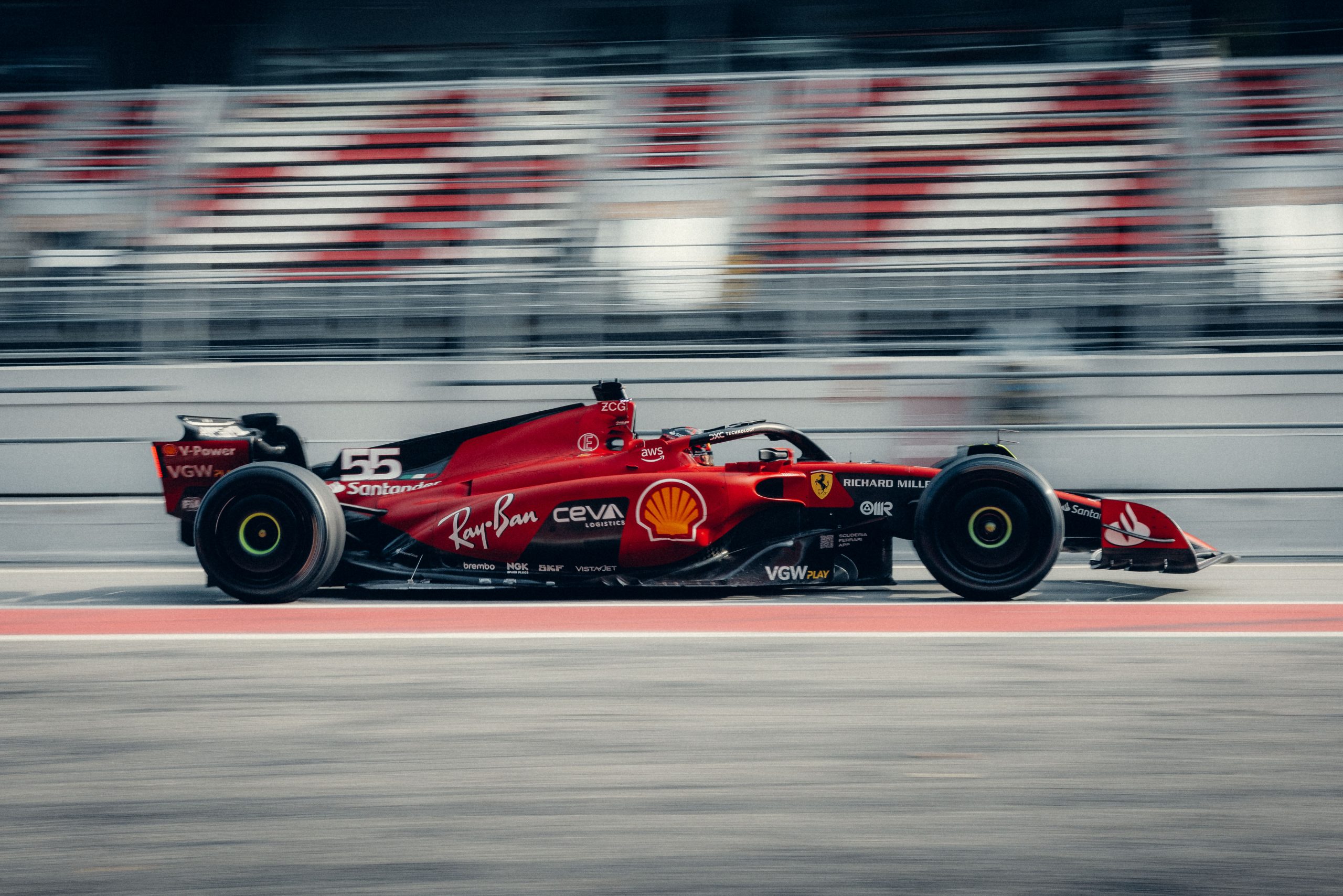 Ferrari en test à Barcelone pour trois jours