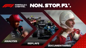 La F1 lance sa chaîne de TV 24/7 aux USA