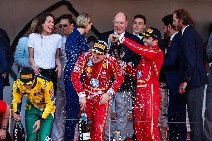 podium GP de Monaco