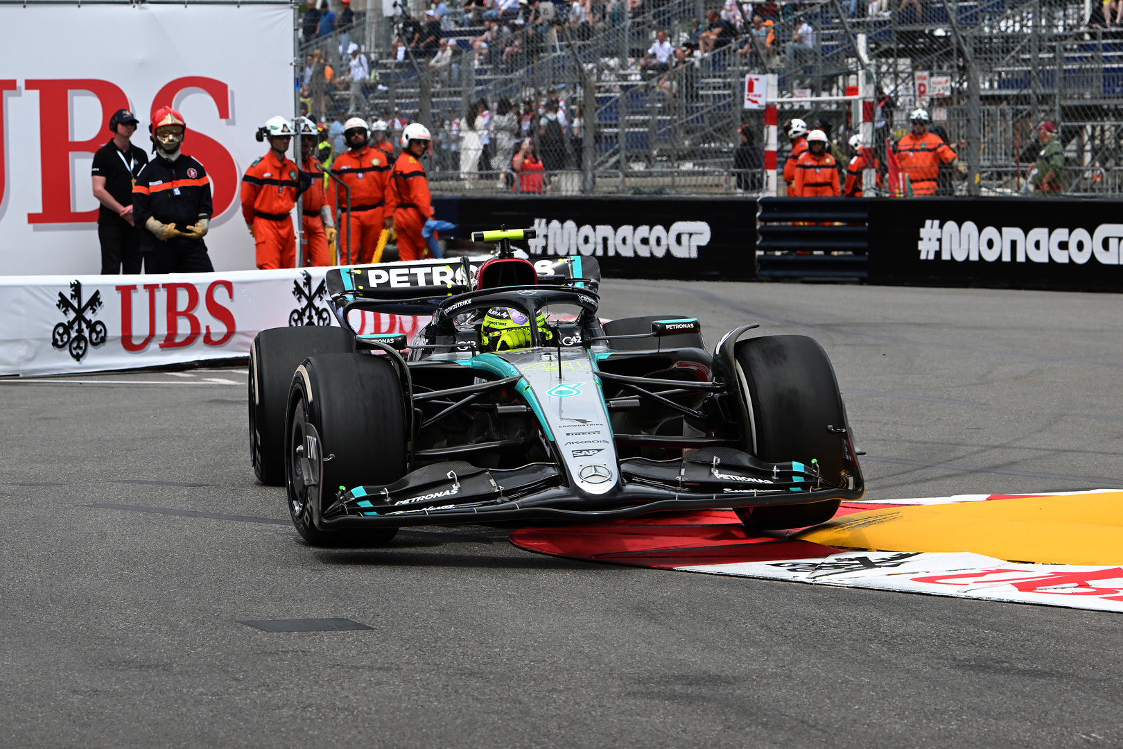 Lewis Hamilton Mercedes Monaco