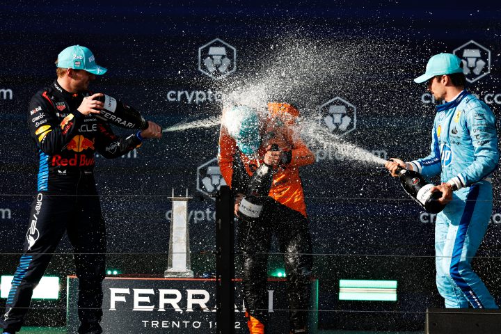 podium GP F1 Miami