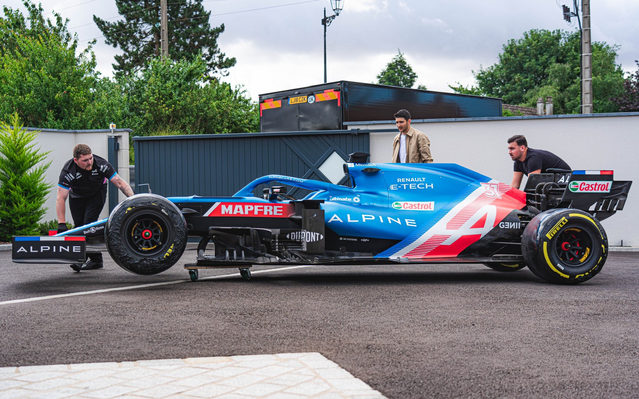 Alpine Esteban Ocon