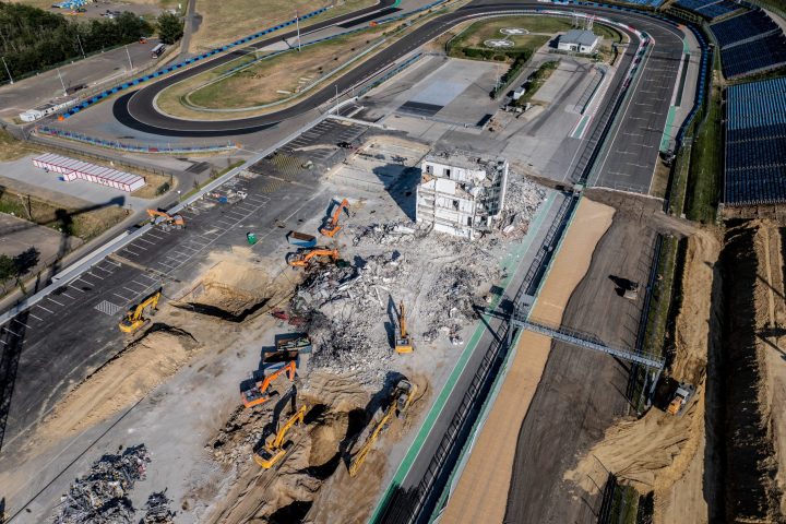 travaux circuit hungaroring Budapest