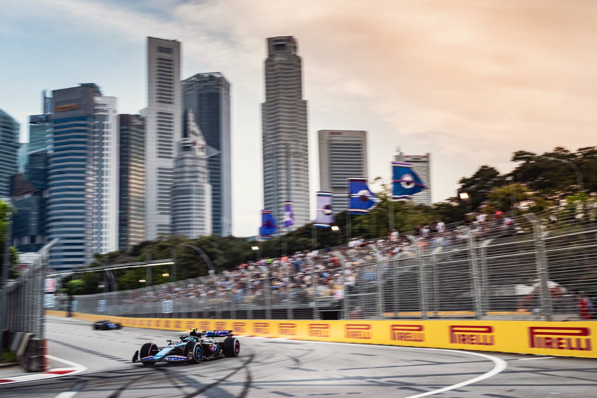 Un vendredi plus compliqué que prévu pour Alpine F1 à Singapour