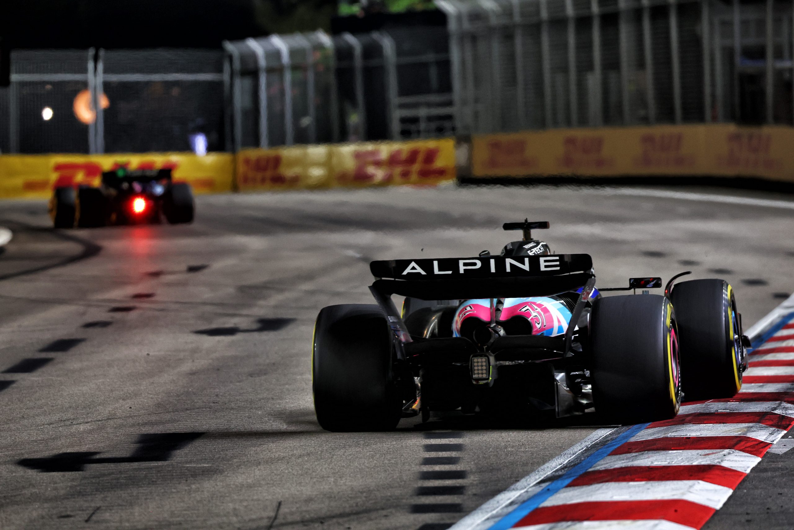 Esteban Ocon (Alpine) lors du Grand Prix de Singapour 2024 - ©️ Alpine