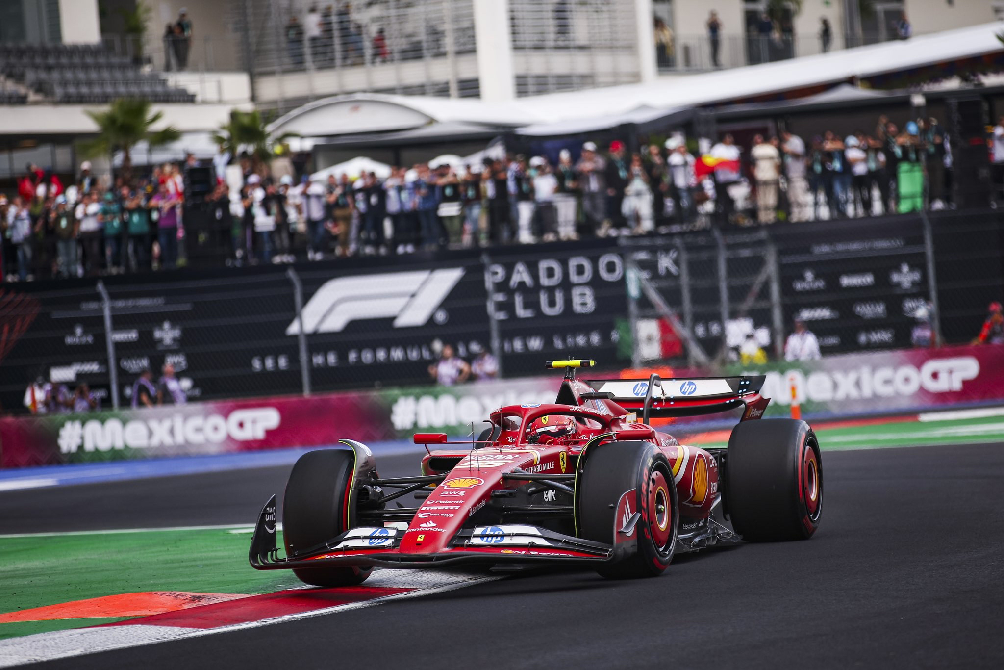 Carlos Sainz - Grand Prix du Mexique - Ferrari