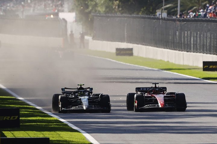 Lewis Hamilton (Mercedes) et Charles Leclerc (Ferrari) - ©️ Mercedes