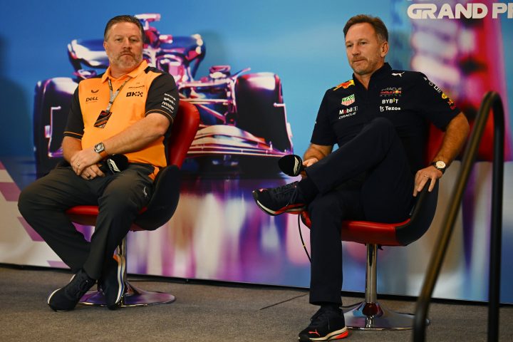 Zak Brown (McLaren) et Christian Horner (Red Bull) - ©️ Red Bull Content Pool