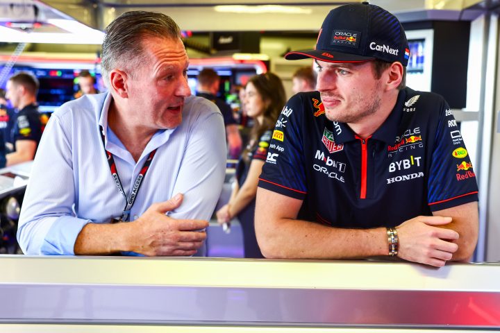 Jos Verstappen et Max Verstappen (Red Bull) lors du Grand Prix d'Abu Dhabi 2023 - ©️ Red Bull Content Pool