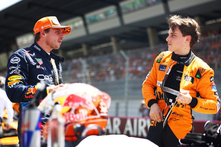 Max Verstappen (Red Bull) et Oscar Piastri (McLaren) - ©️ Red Bull Content Pool