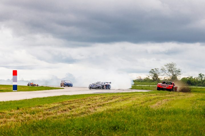 Patrick Friesacher, Scott Speed, Mad Mike et Andrew Carlson - ©️ Red Bull Content Pool