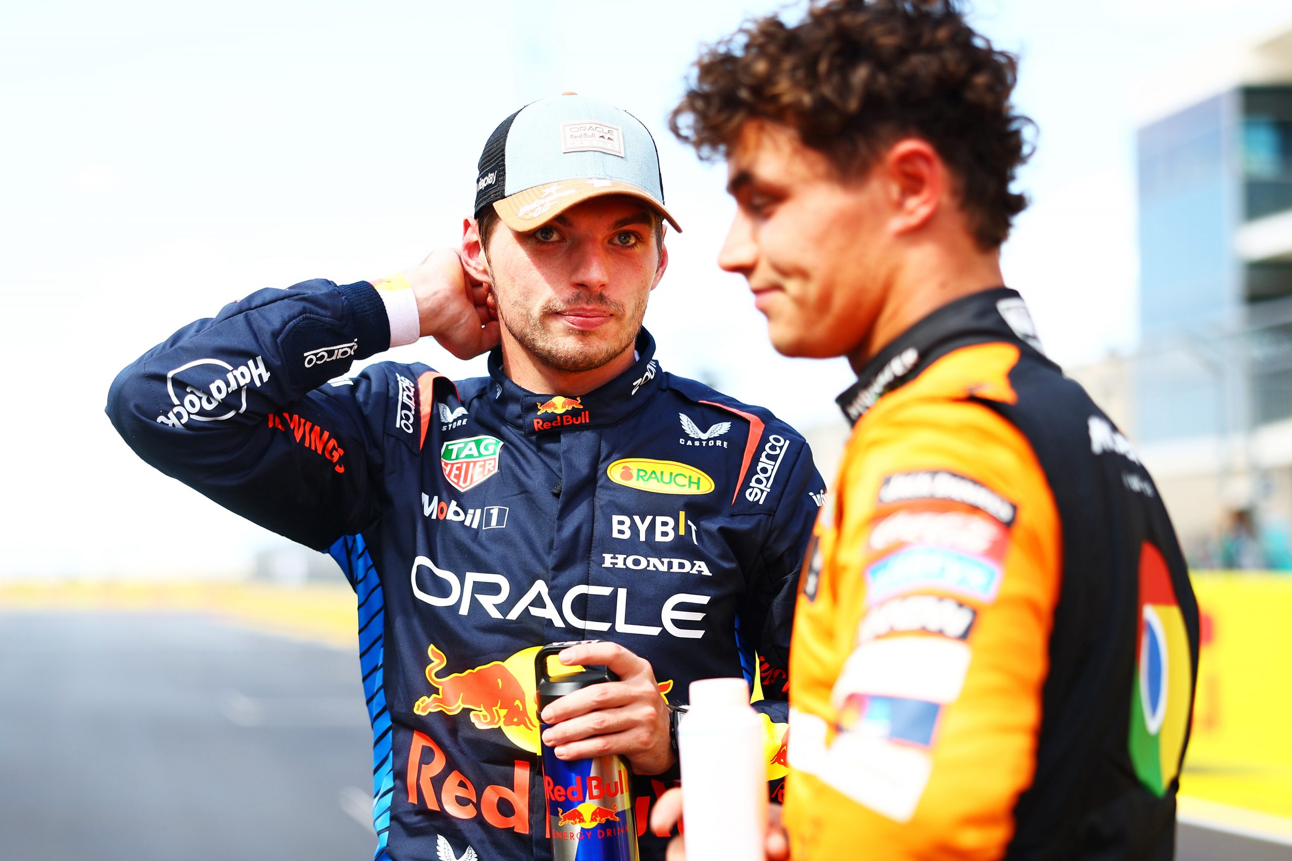 Max Verstappen (Red Bull) et Lando Norris (McLaren) - ©️ Red Bull Content Pool