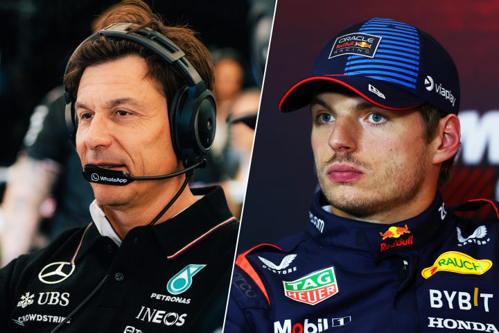 Toto Wolff (Mercedes) et Max Verstappen (Red Bull) - ©️ Mercedes / Red Bull Content Pool