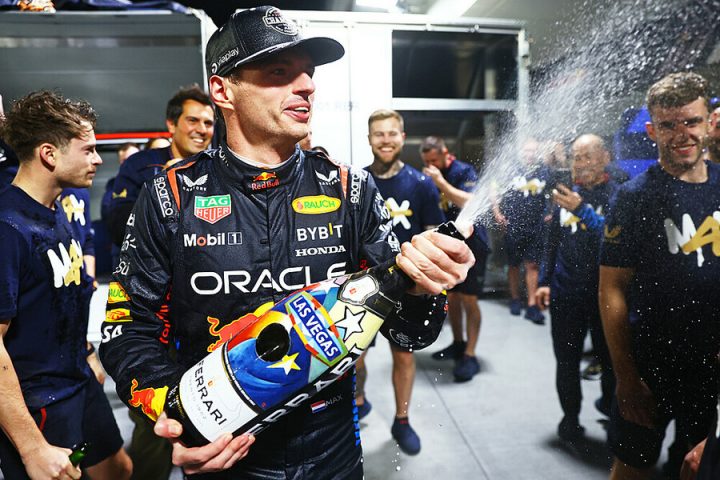 Max Verstappen à Las Vegas