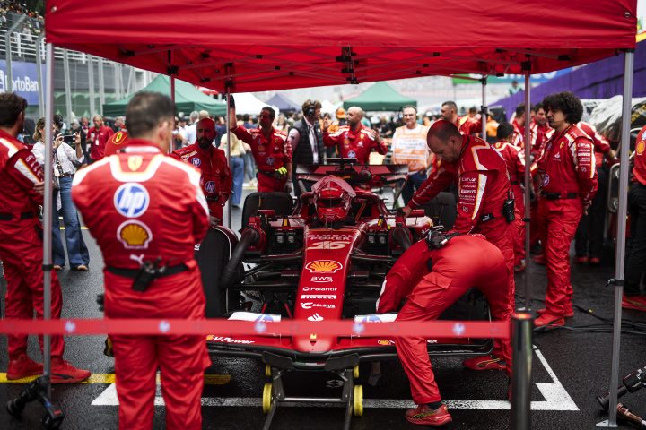 La SF-24 de Charles Leclerc (Ferrari) - ©️ Ferrari