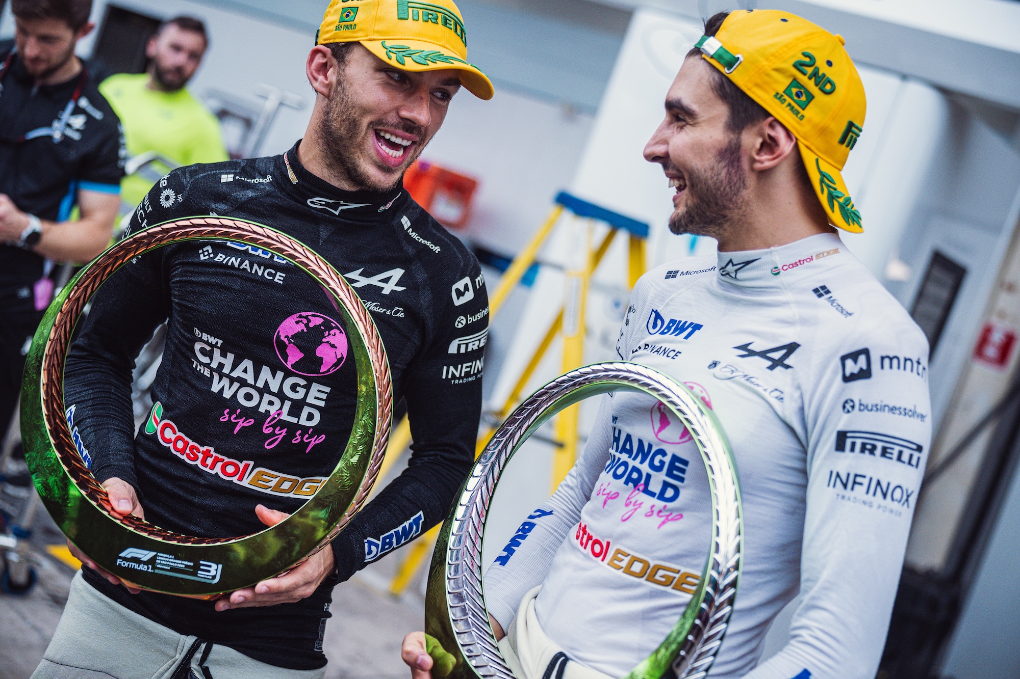 Pierre Gasly (Alpine) et Esteban Ocon (Alpine) - ©️ Alpine