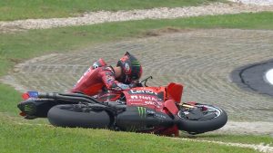 MotoGP : Chute choc de Bagnaia ; boulevard pour Martín vers le titre 2024