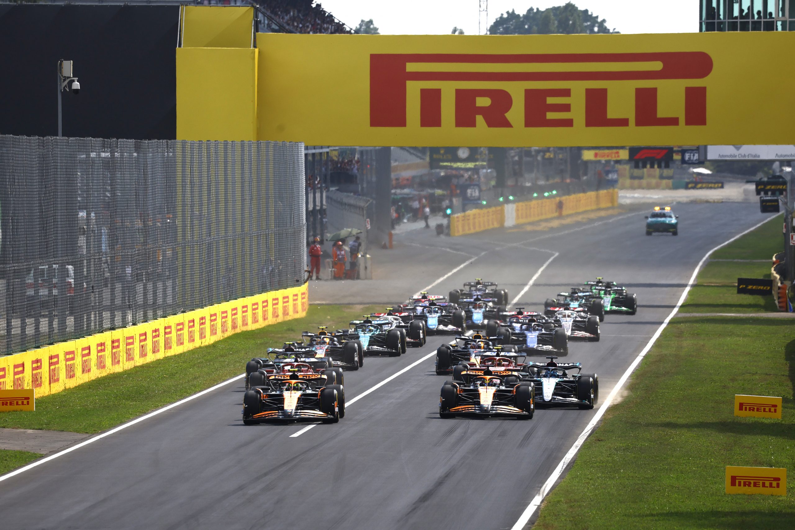 Le départ du Grand Prix d'Italie 2024 à Monza - ©️ McLaren