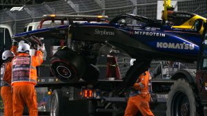 Franco Colapinto incertain pour la course suite à son gros crash en qualifs