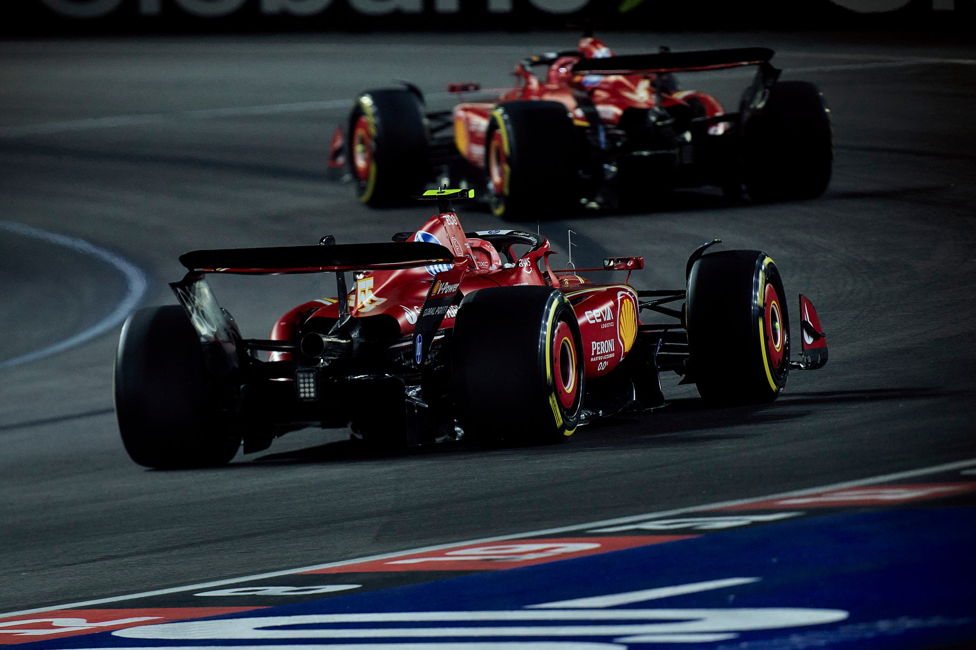 Carlos Sainz (Ferrari) et Charles Leclerc (Ferrari) - ©️ Ferrari