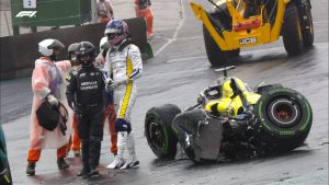 Vidéo – Les cinq crashs de la séance qualificative du Grand Prix du Brésil
