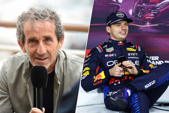 Alain Prost / Max Verstappen (Red Bull) - ©️ Red Bull Content Pool (photos) / F1only (montage)