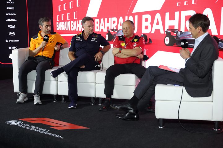 Andrea Stella (McLaren), Christian Horner (Red Bull) et Frédéric Vasseur (Ferrari) - ©️ Red Bull Content Pool