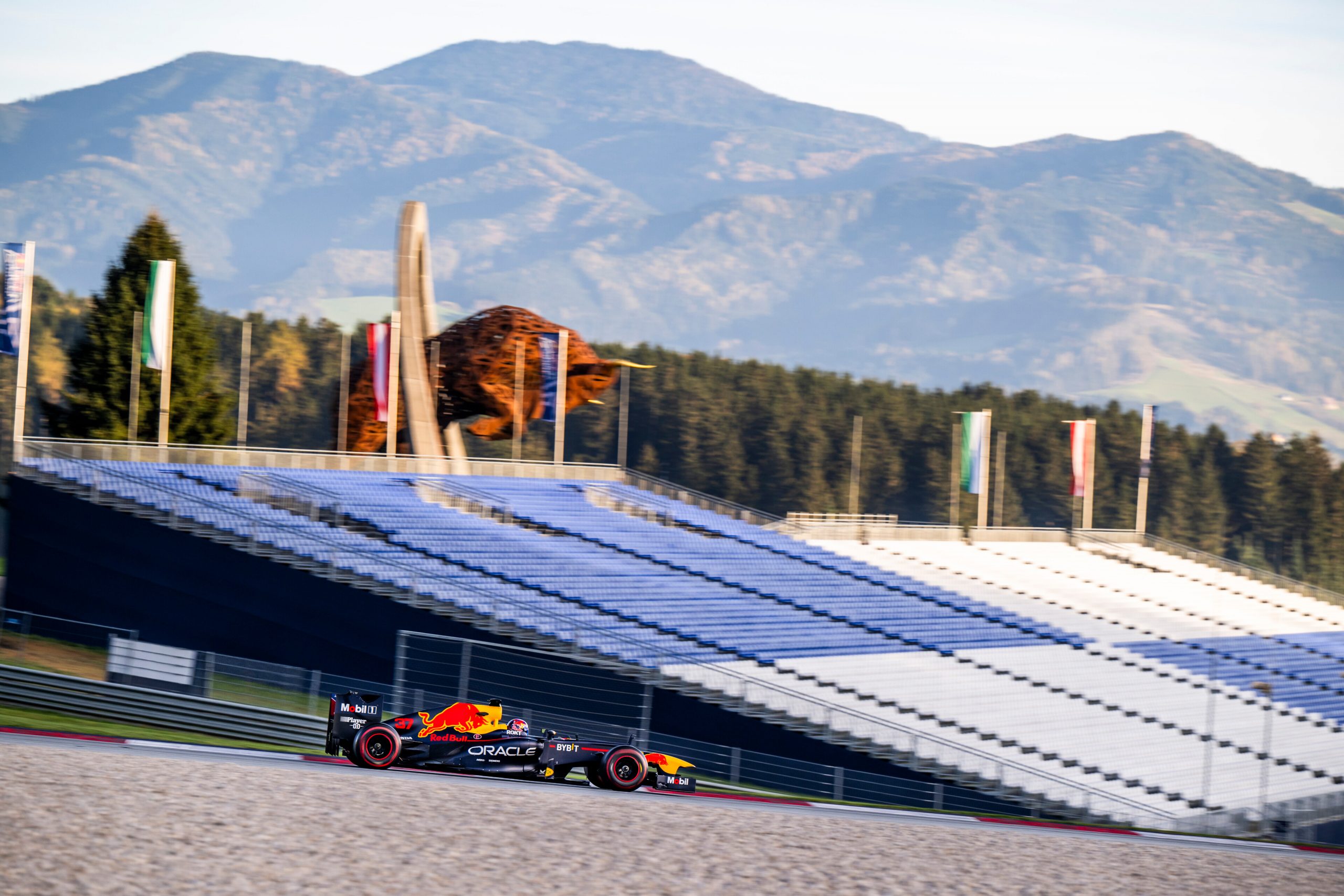 Kalle Rovanperä lors de son test F1 le 1er novembre 2024 au Red Bull Ring - ©️ Red Bull Content Pool