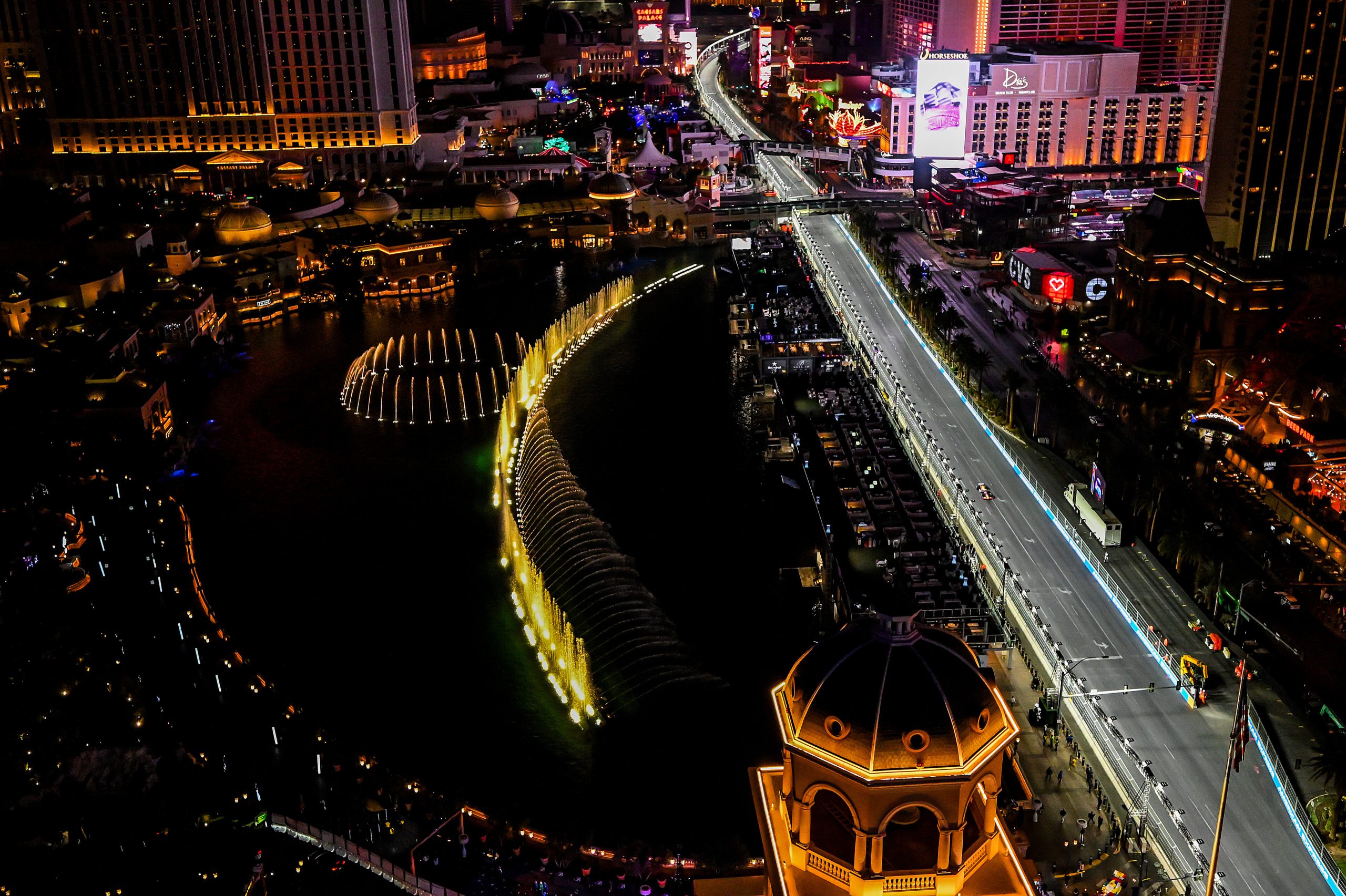 Sergio Pérez (Red Bull) lors du Grand Prix de Las Vegas 2024 - ©️ Red Bull Content Pool