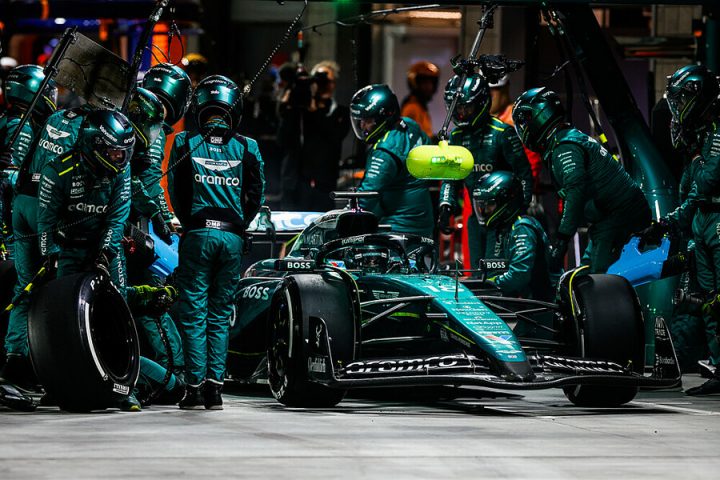 Lance Stroll à Las Vegas