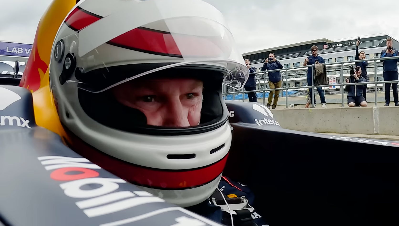 Christian Horner au volant d'une F1 - Red Bull Content Pool