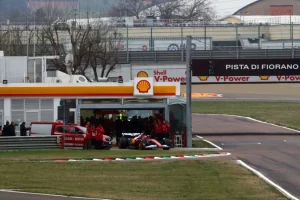 shakedown Leclerc avec la Ferrari SF-25 - XPBimages