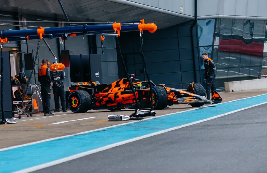 La MCL39 à Silverstone - McLaren